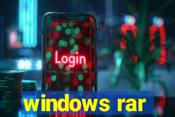 windows rar