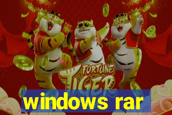 windows rar