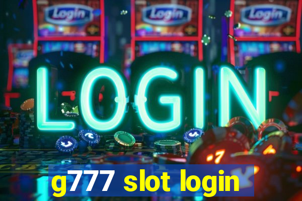 g777 slot login