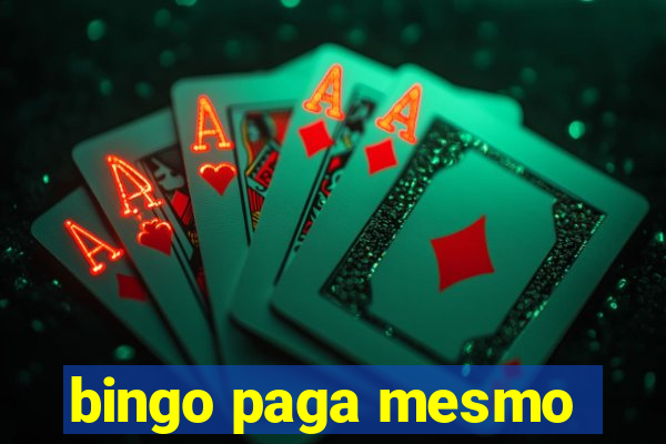 bingo paga mesmo