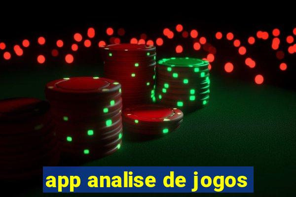 app analise de jogos