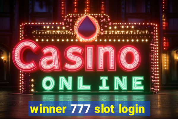 winner 777 slot login