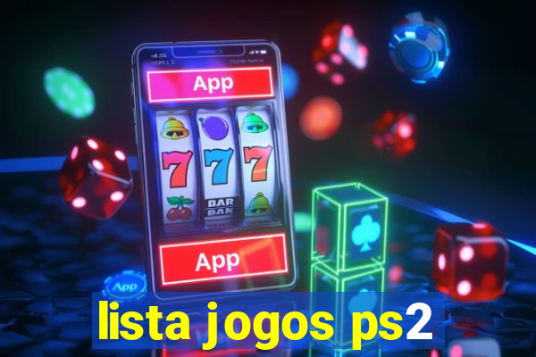 lista jogos ps2