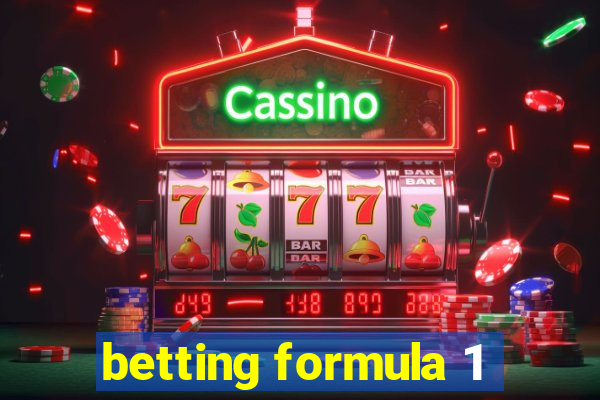 betting formula 1