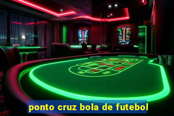 ponto cruz bola de futebol