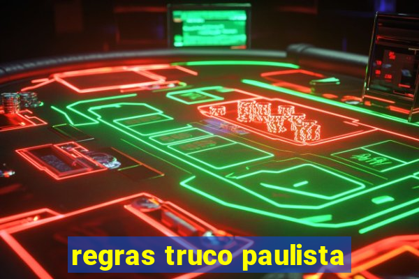 regras truco paulista