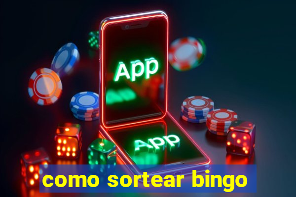 como sortear bingo