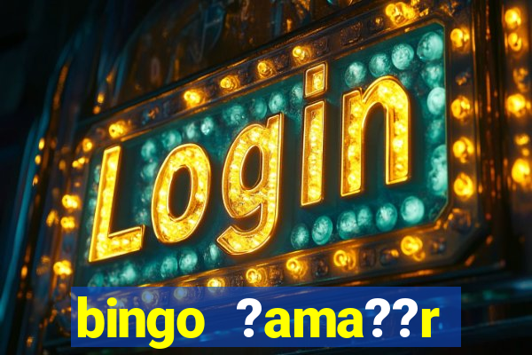 bingo ?ama??r deterjan? kimin