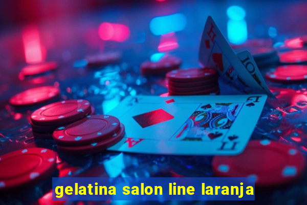 gelatina salon line laranja