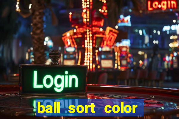 ball sort color water puzzle