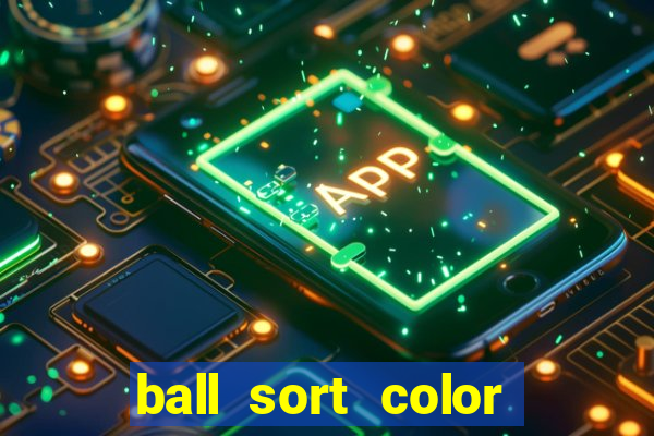 ball sort color water puzzle