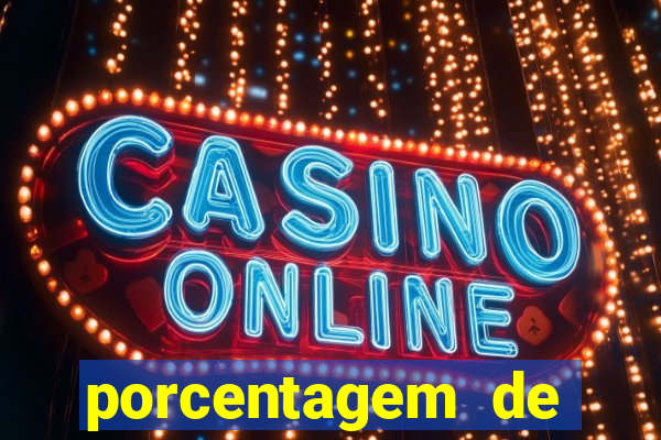 porcentagem de slots pagantes