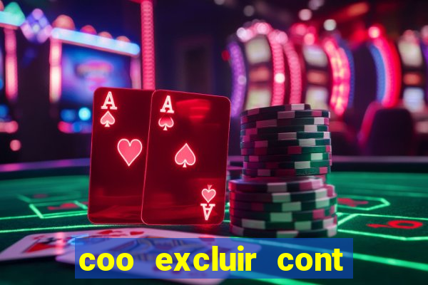 coo excluir cont f12 bet