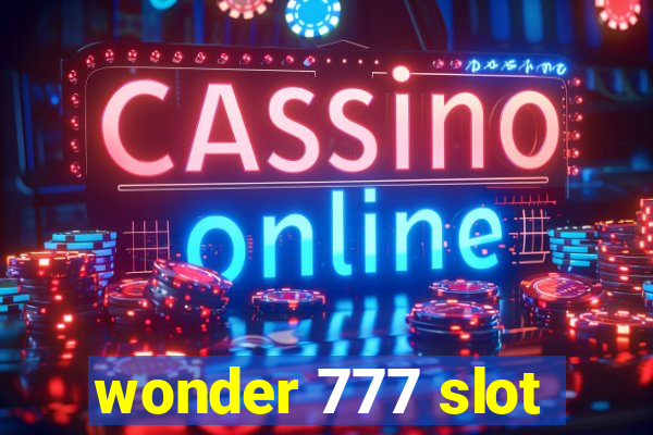 wonder 777 slot