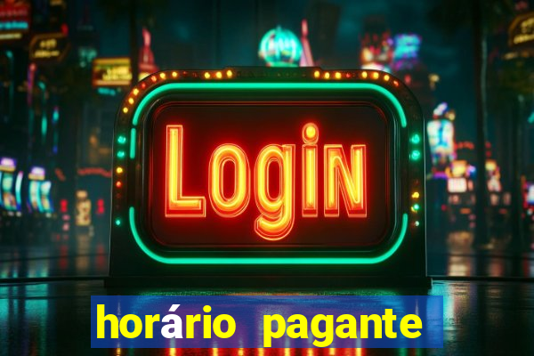 horário pagante fortune ox hoje