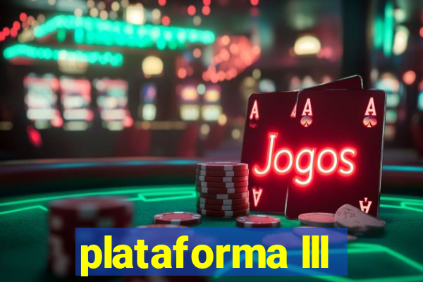 plataforma lll