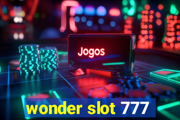 wonder slot 777