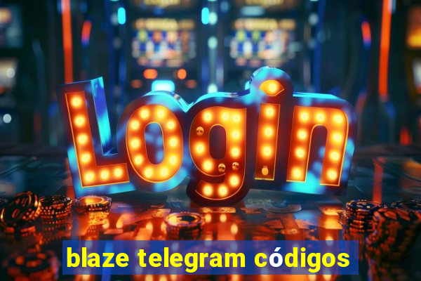 blaze telegram códigos