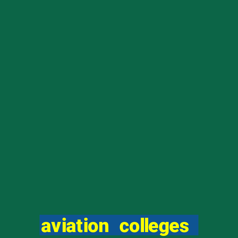 aviation colleges in usa