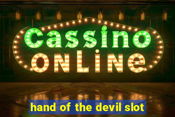 hand of the devil slot