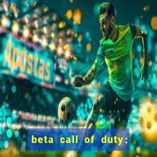 beta call of duty: black ops 6 data