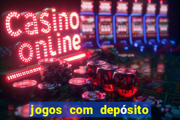 jogos com depósito de 50 centavos