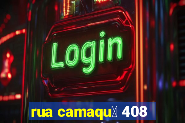 rua camaqu茫 408