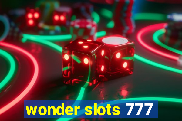 wonder slots 777