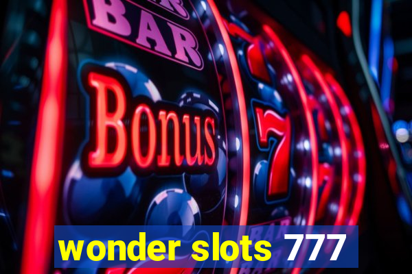 wonder slots 777