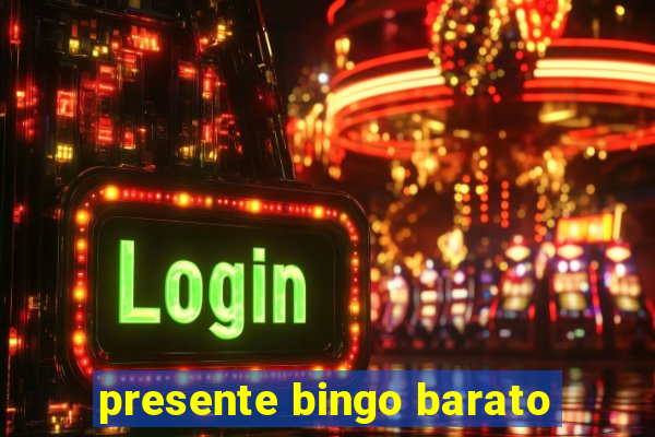 presente bingo barato