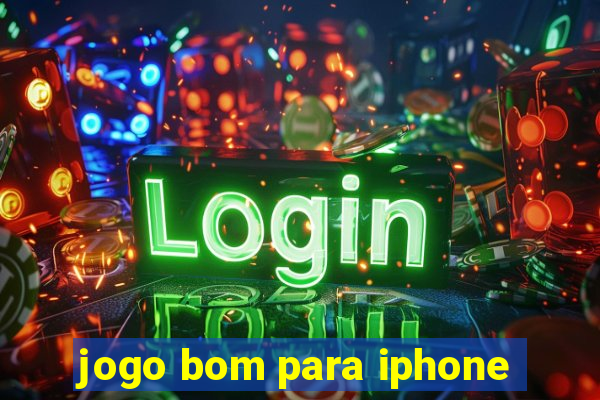 jogo bom para iphone