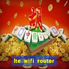 lte wifi router with sim card slot